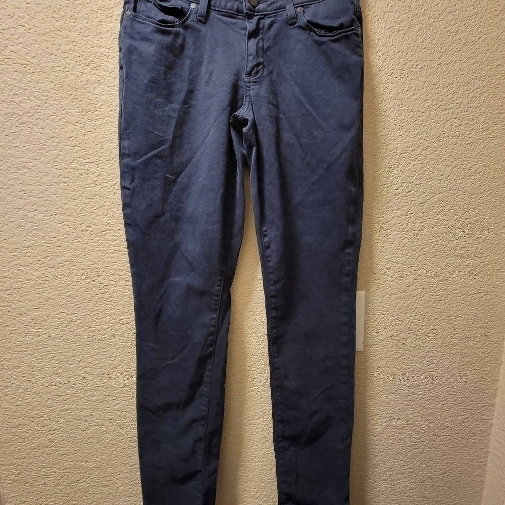 Paige Jeans Dark Wash Skinny Jeans, Size 24